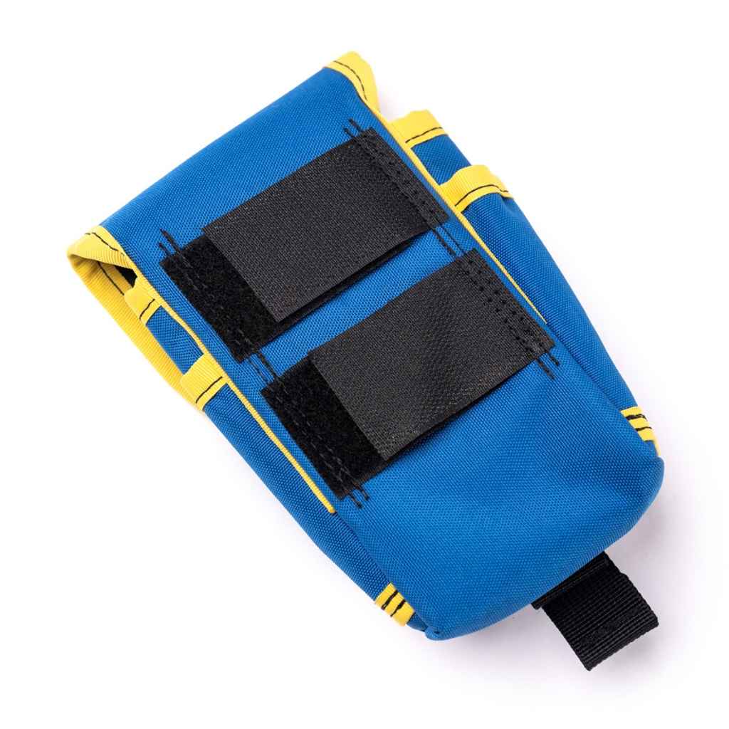 アクセサリー space age technologies phone holster SPACE AGE TECHNOLOGIES* phone holster (fun blue/yellow trim