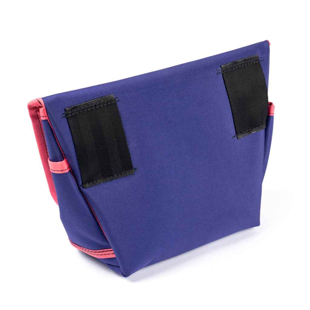 SPACE AGE TECHNOLOGIES* hip sack (purple/pink trim) - BLUE