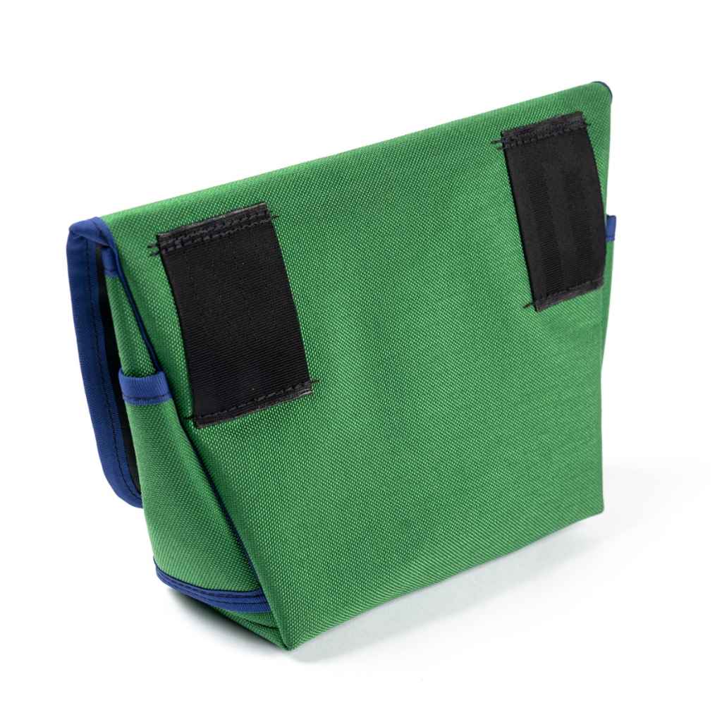 SPACE AGE TECHNOLOGIES* hip sack (kelly green/purple trim