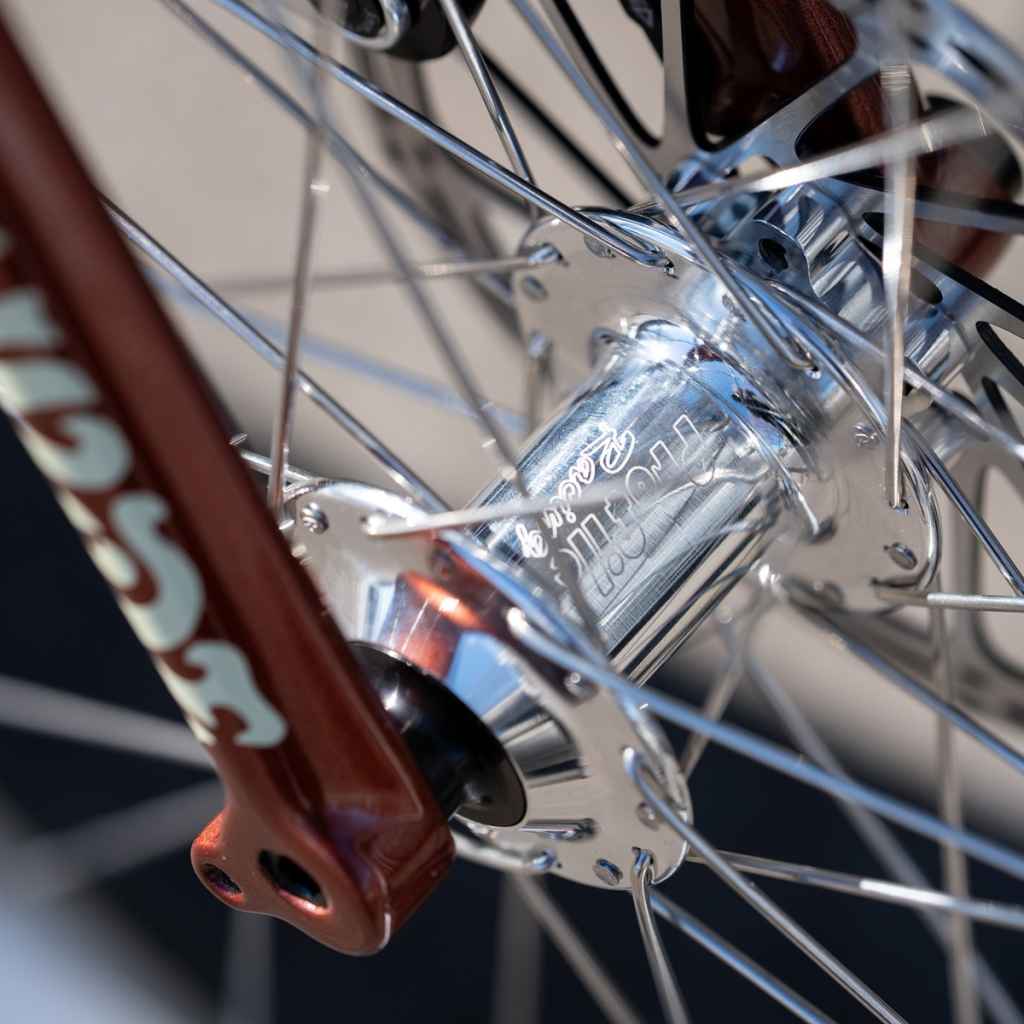 PROFILE RACING* elite mtb hub front (polish) - BLUE LUG ONLINE STORE