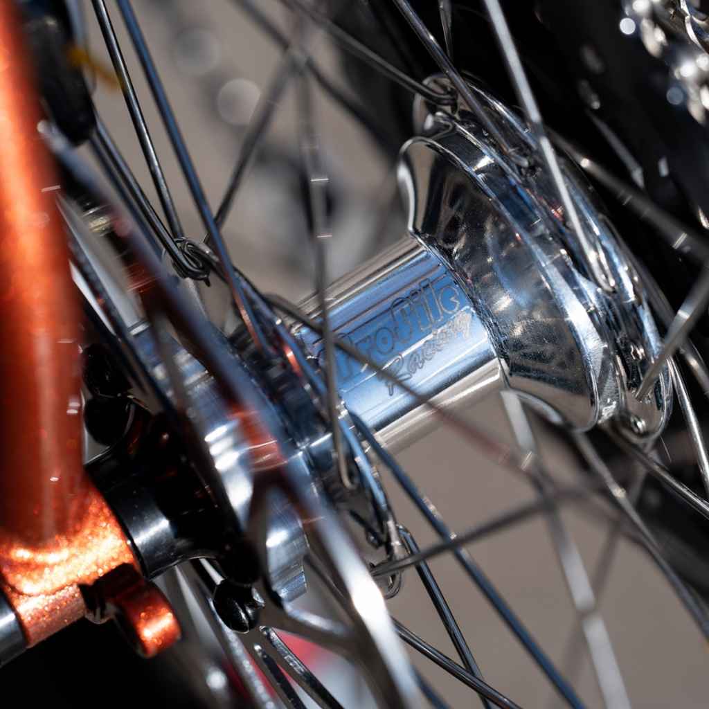 プロファイルレーシング　profile racing PROFILE RACING* elite AL MTB crank (silver) - BLUE LUG