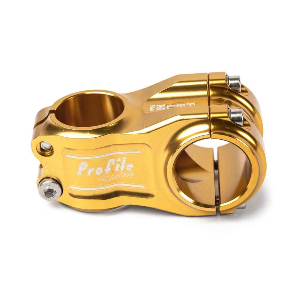 PROFILE RACING* helm mtb stem (gold) - BLUE LUG ONLINE STORE PROFILE RACING* helm mtb stem (gold) - BLUE LUG ONLINE STORE