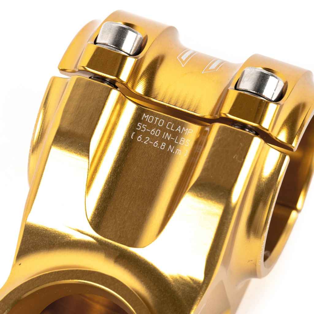 PROFILE RACING* helm mtb stem (gold) - BLUE LUG ONLINE STORE
