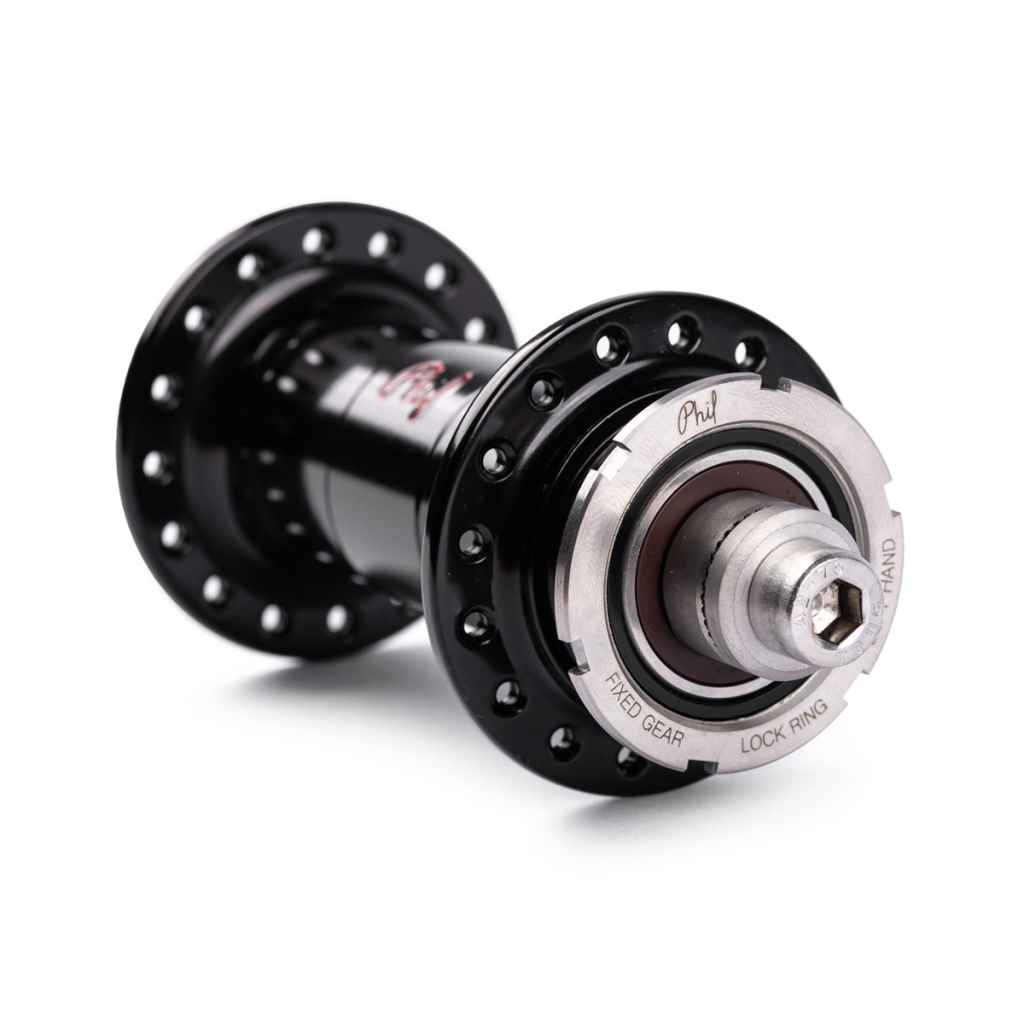 PHIL WOOD* old keirin track hub rear (black) - BLUE LUG ONLINE STORE