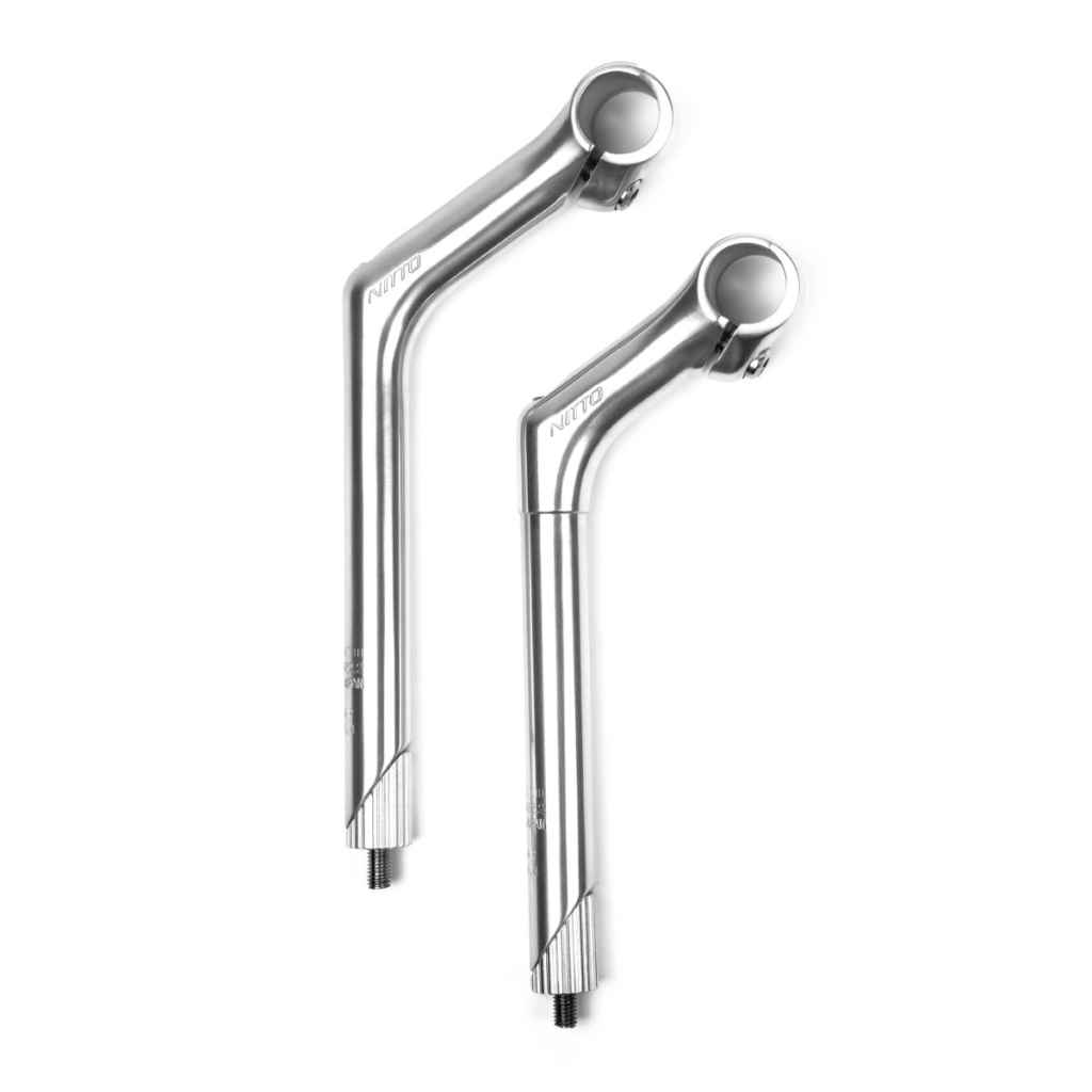 NITTO* mt-10dx dirt drop stem (silver) - BLUE LUG ONLINE STORE