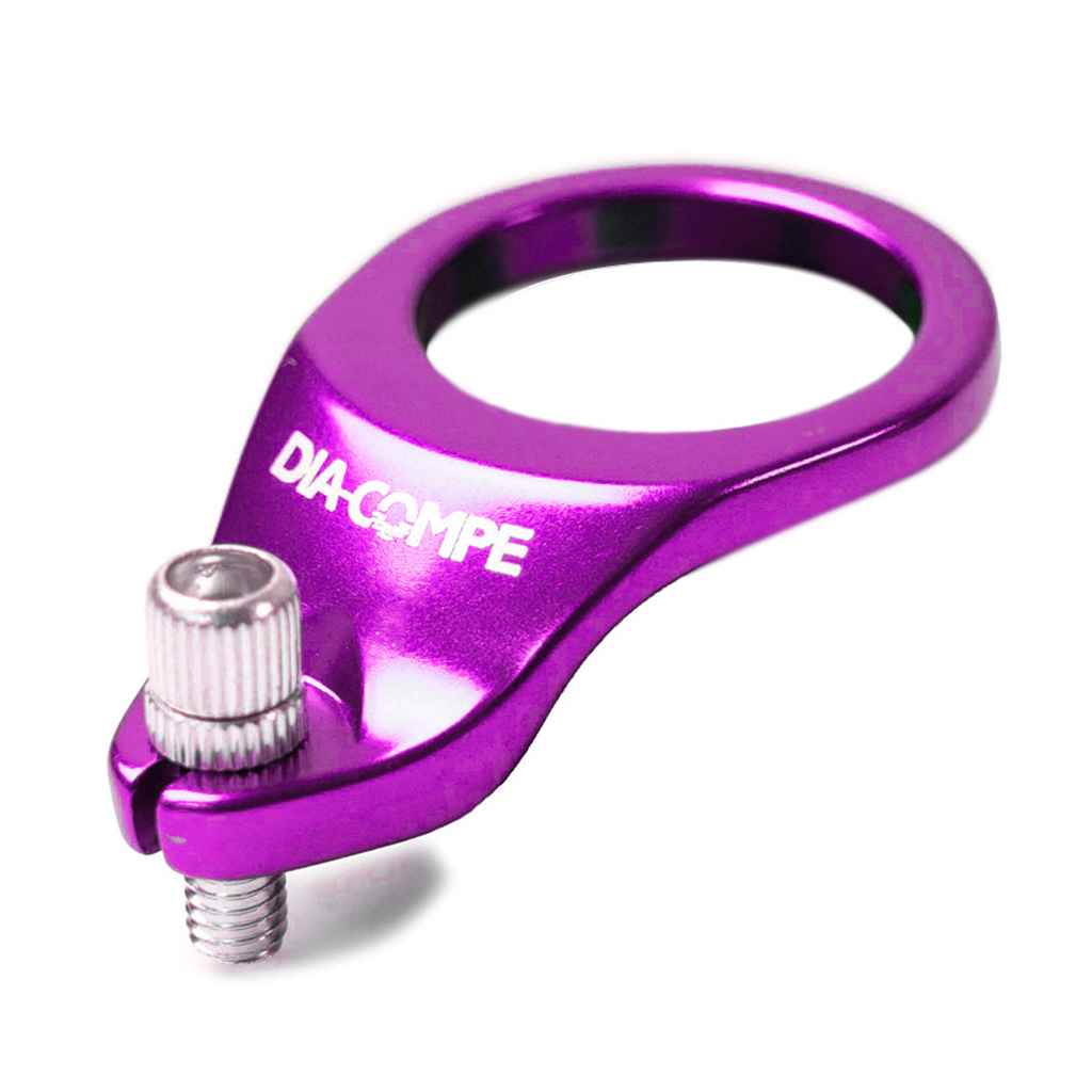 DIA-COMPE* 1 1/8 cable hanger BL special (purple) - BLUE LUG