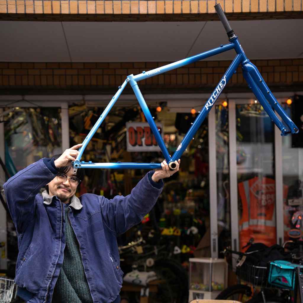 RITCHEY* outback V2 50th frame (half moon blue) - BLUE LUG ONLINE