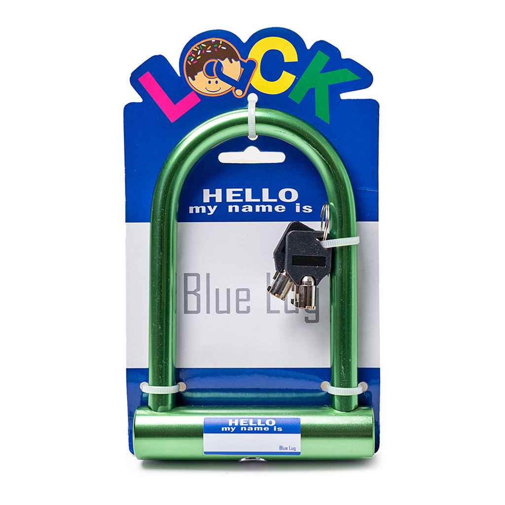 BLUE LUG* hello u-lock (green) - BLUE LUG ONLINE STORE