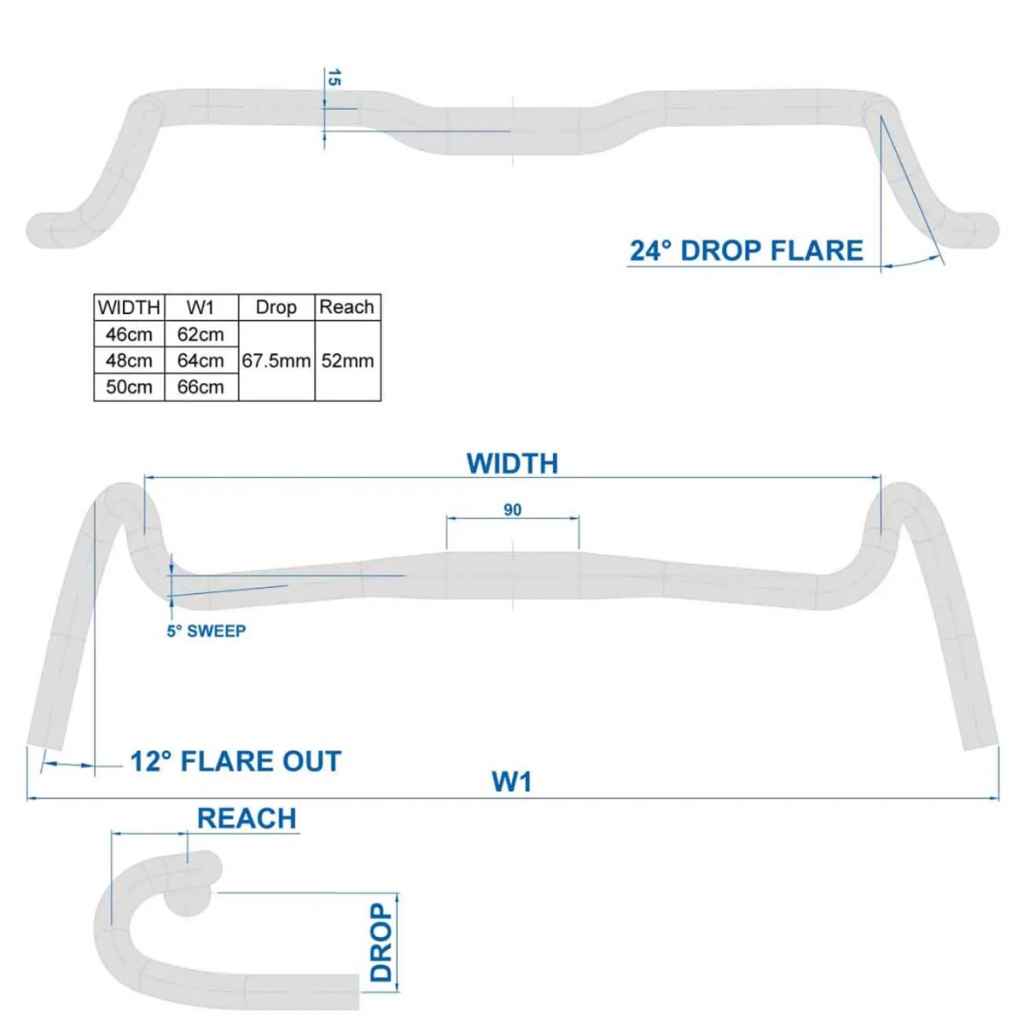 パーツ RITCHEY comp corralitos bar RITCHEY* comp corralitos bar (black) - BLUE LUG ONLINE STORE