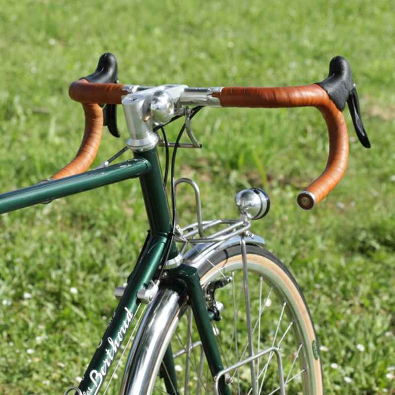 BERTHOUD* leather bar tape (brown) - BLUE LUG ONLINE STORE