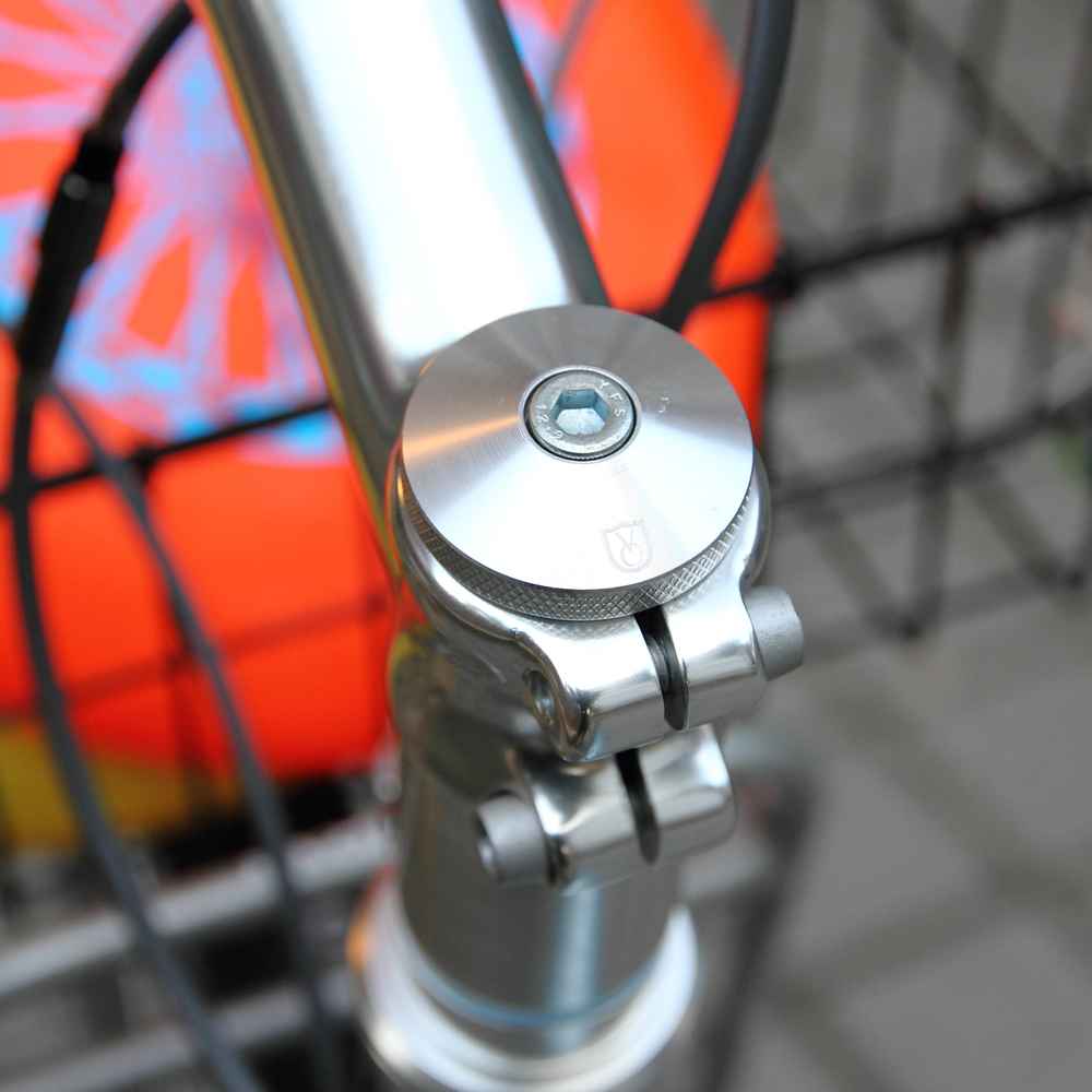VELO ORANGE* cru knurled stem cap - BLUE LUG ONLINE STORE