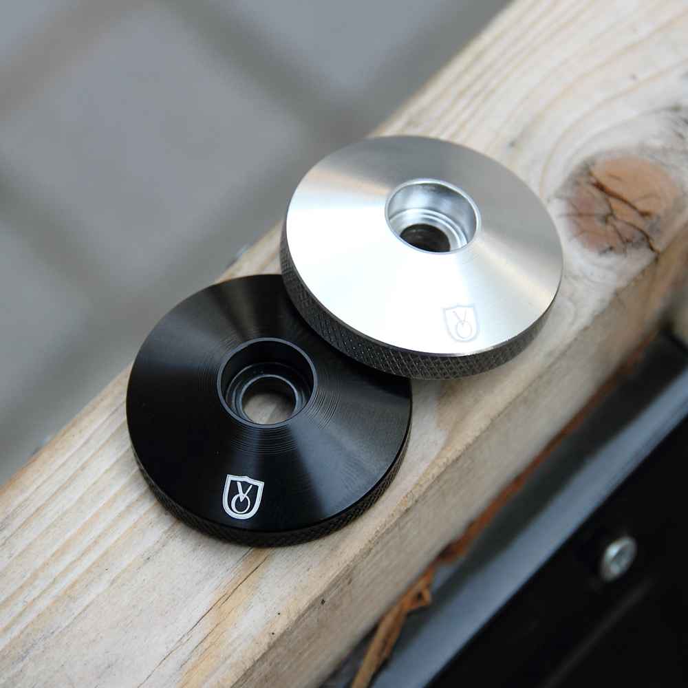 VELO ORANGE* cru knurled stem cap - BLUE LUG ONLINE STORE