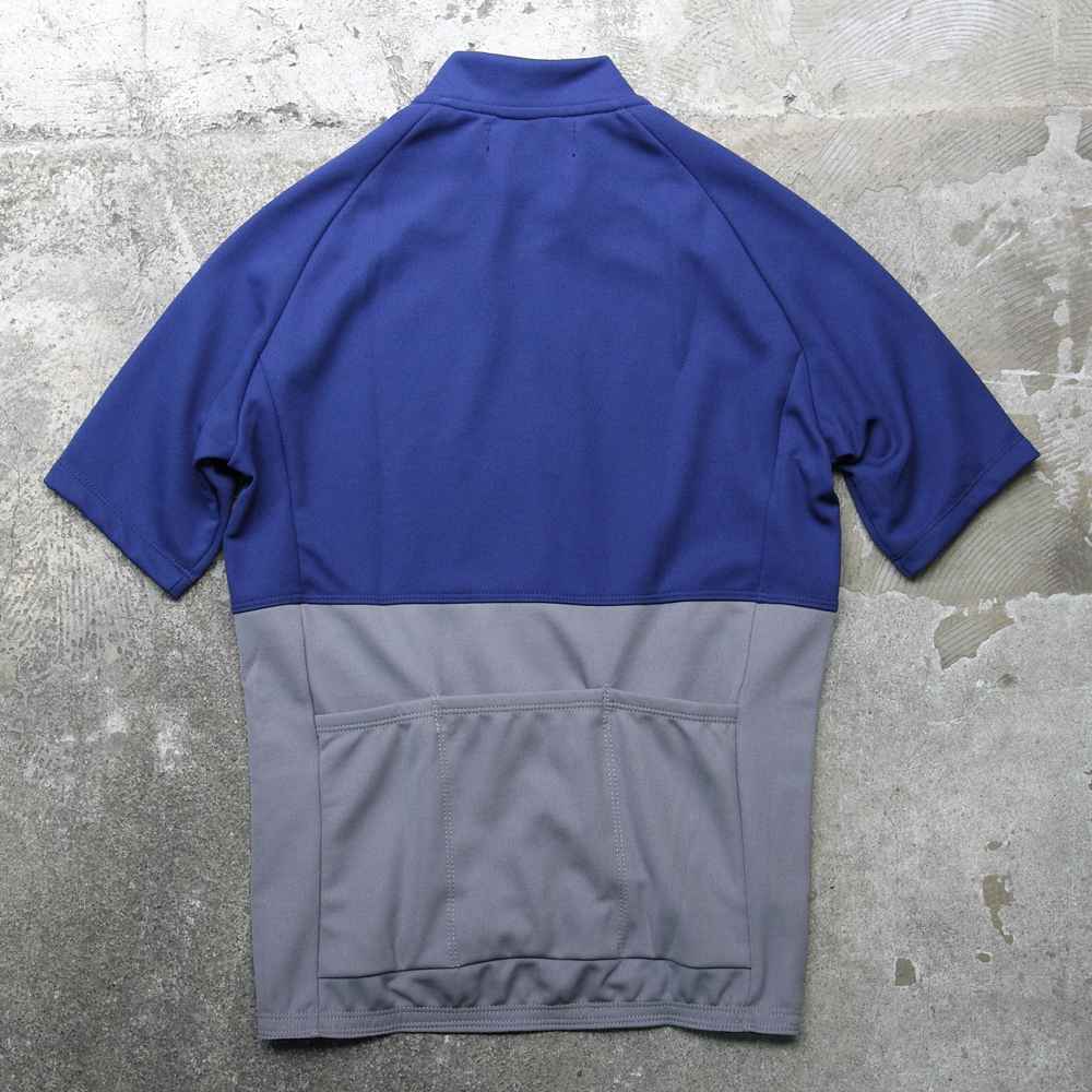 RINGTAIL* 3s merino wool jersey (navy/grey) - BLUE LUG
