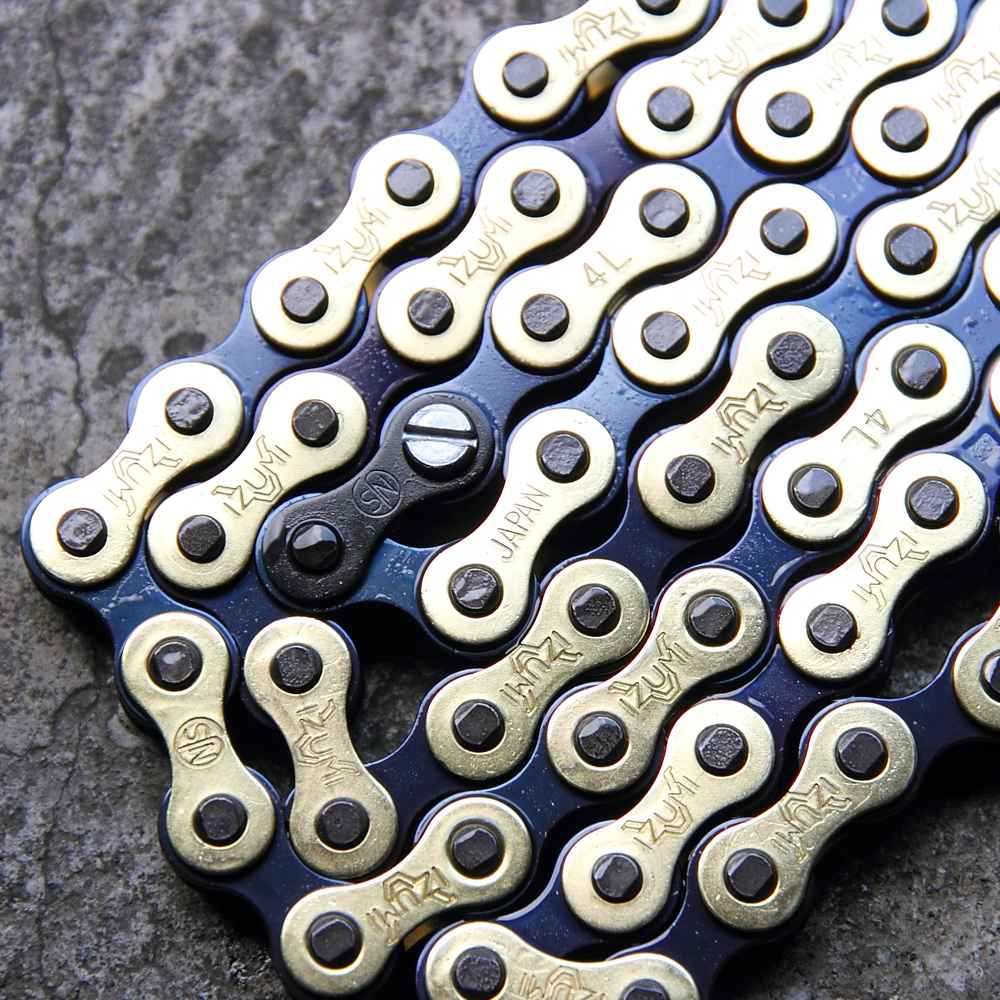 IZUMI* IZUMI-V track racing chain (gold/black) - BLUE LUG ONLINE STORE