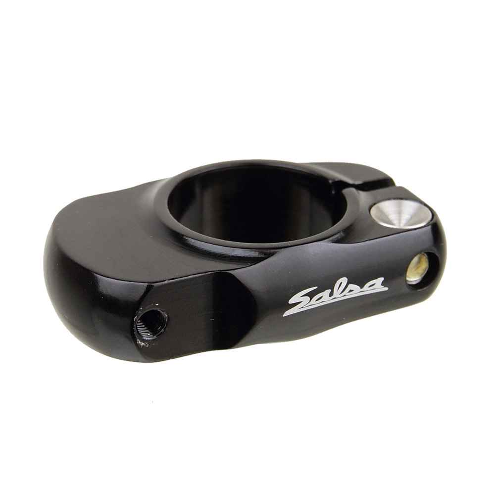 SALSA CYCLES* post-lock clamp (black) - BLUE LUG ONLINE STORE