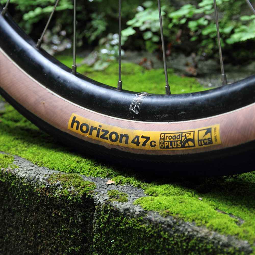 パーツ WTB Horizon 47 650B WTB* horizon road+ tire 650B (black/skin) - BLUE LUG ONLINE