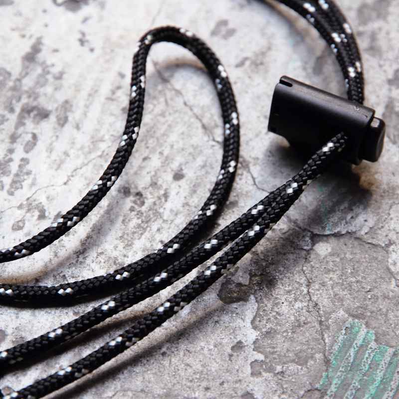 BLUE LUG* multi shoulder cord (black) - BLUE LUG ONLINE STORE