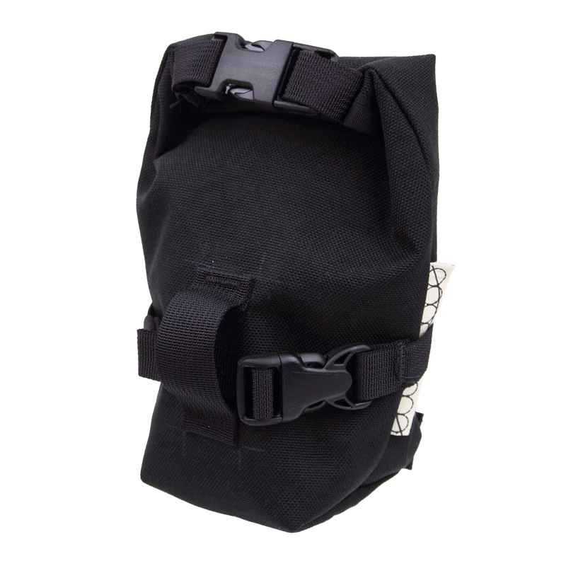 OUTER SHELL ADVENTURE saddlebag サドルバッグ 黒 OUTER SHELL ADVENTURE* rolltop saddlebag (blacked out