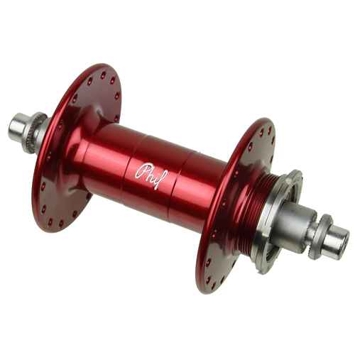 Philwood Track hub rear 32h 美品 PHILWOOD* high flange track hub rear (red/single cog) - BLUE LUG
