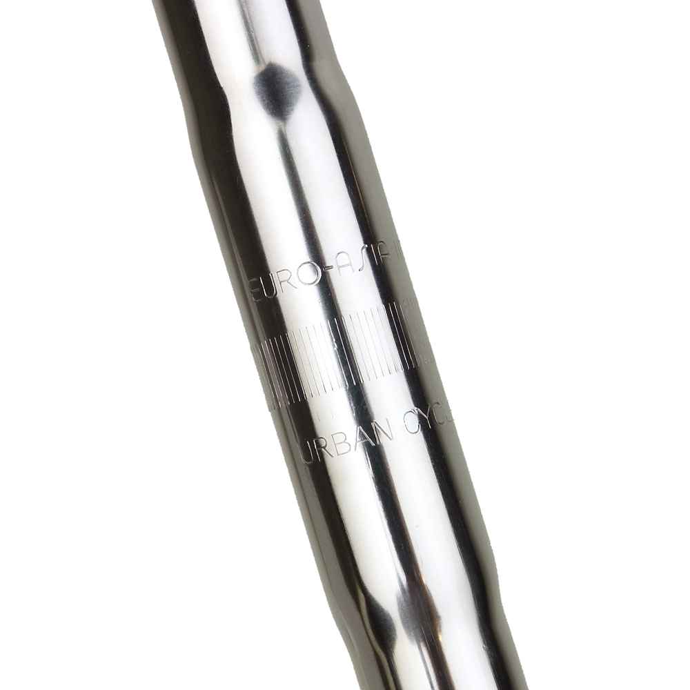 日東 NITTO×EURO ASIA RB-021 別注ブルホーンバー NITTO NITTO(日東) RB-021 AA ハンドルバー (26.0) シルバー