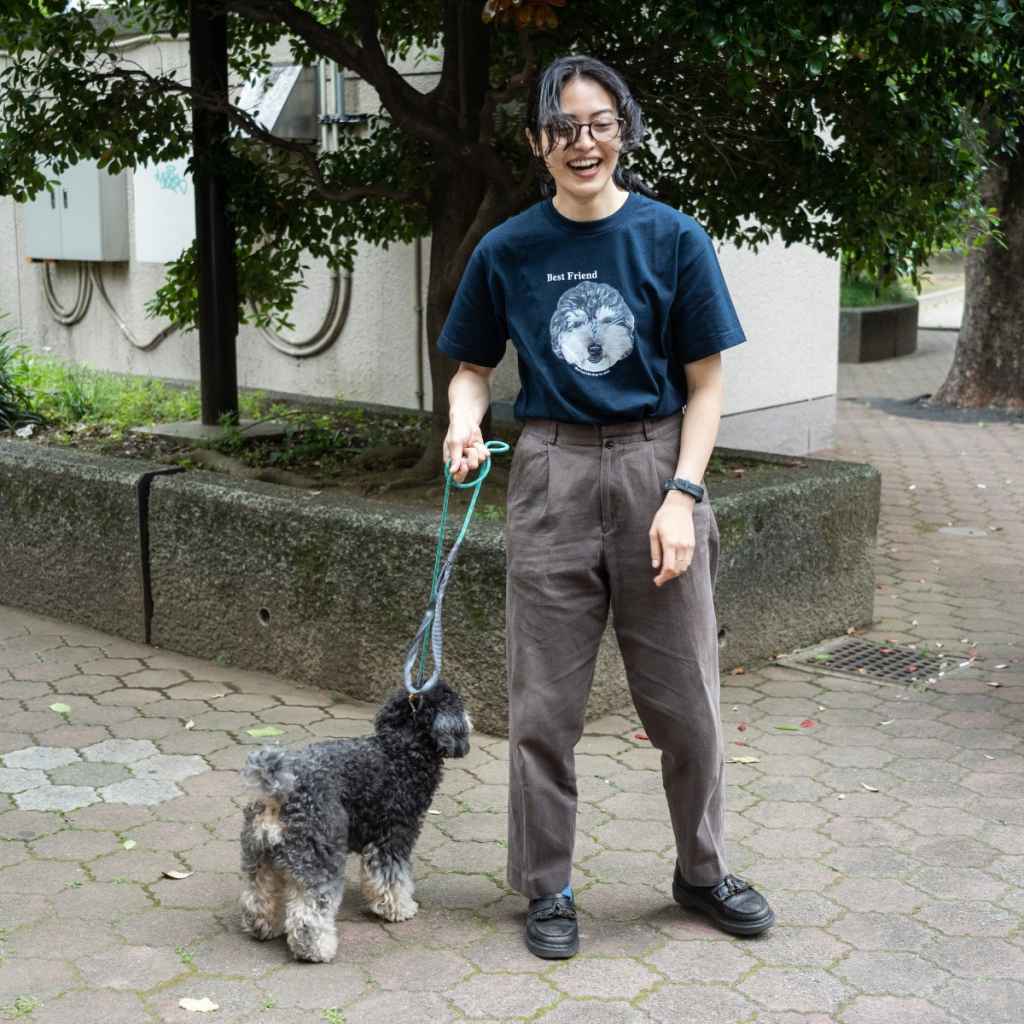BLUE LUG* best friend t-shirt for pluto (navy) - BLUE LUG ONLINE STORE