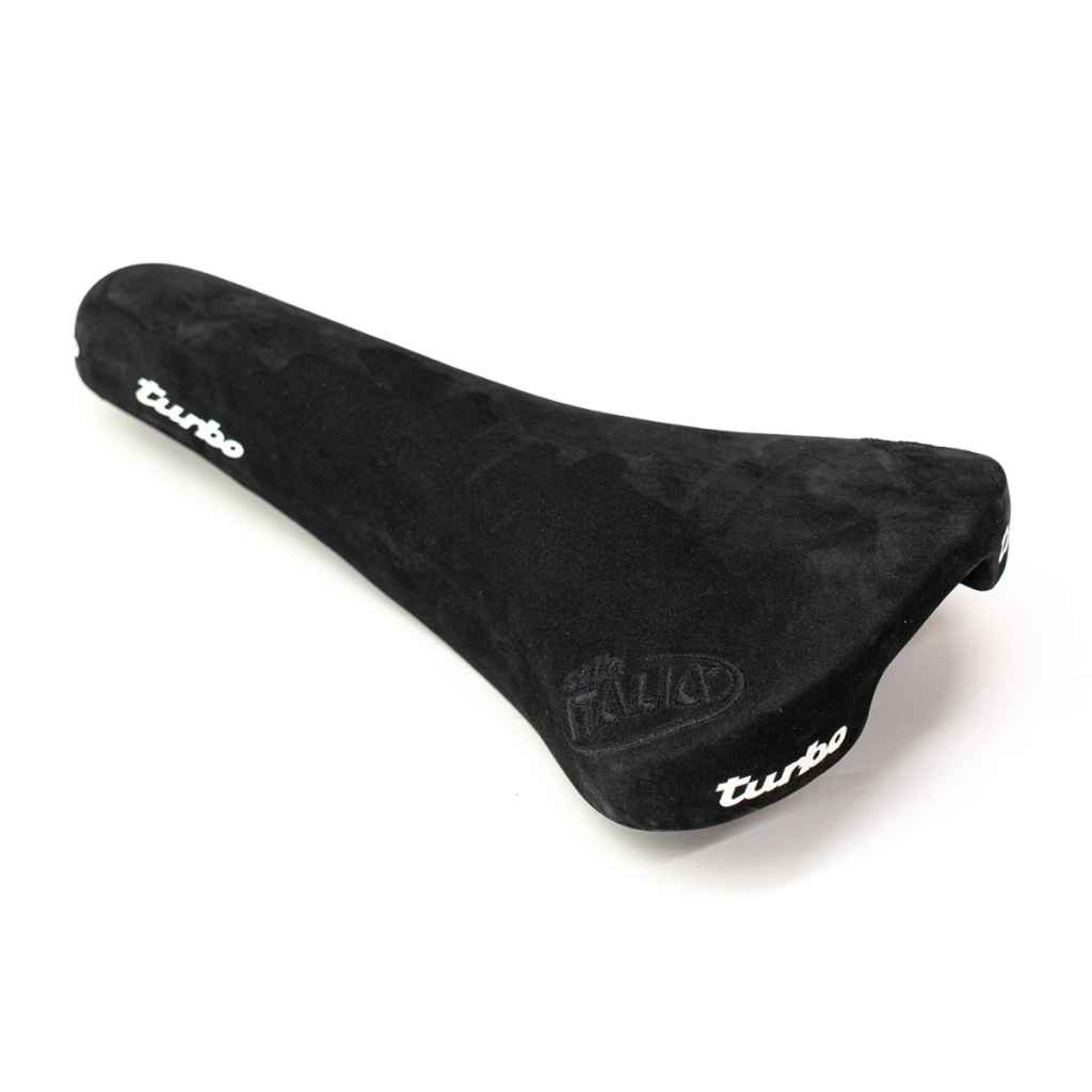 【最安値挑戦】 SELLE ITALIA* turbo 1980 embroidery saddle (black) - BLUE パーツ