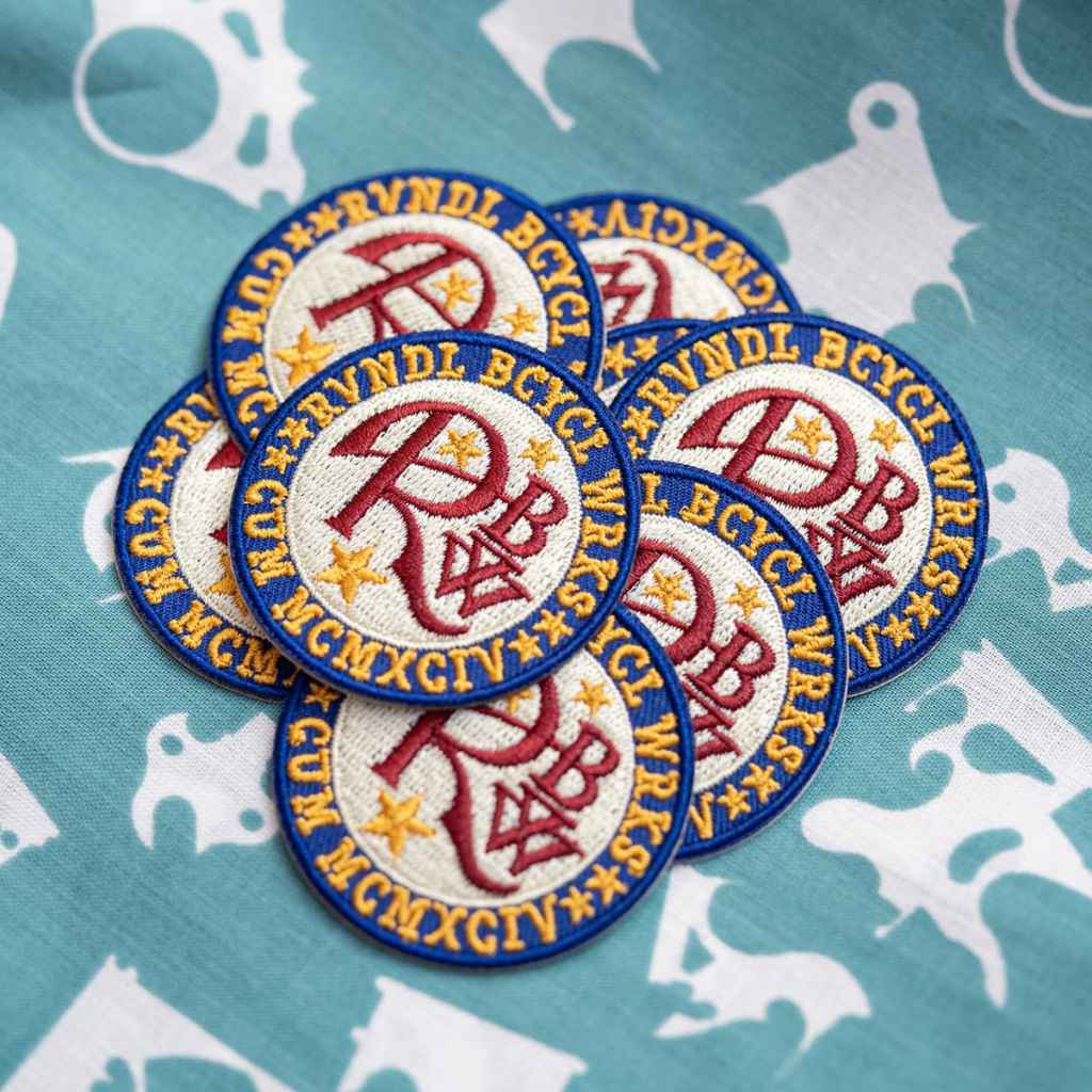 Tanner Goods ターナーグッズ。リベンデルワッペン付 RIVENDELL* RBW Patch - BLUE LUG ONLINE STORE