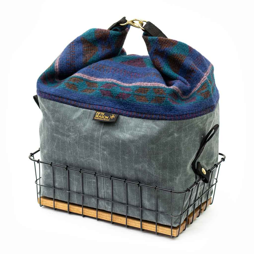 FIFTH SEASON* バッグ　ブルーラグ FIFTH SEASON* blizzard sack (wool top/wax charcoal bottom