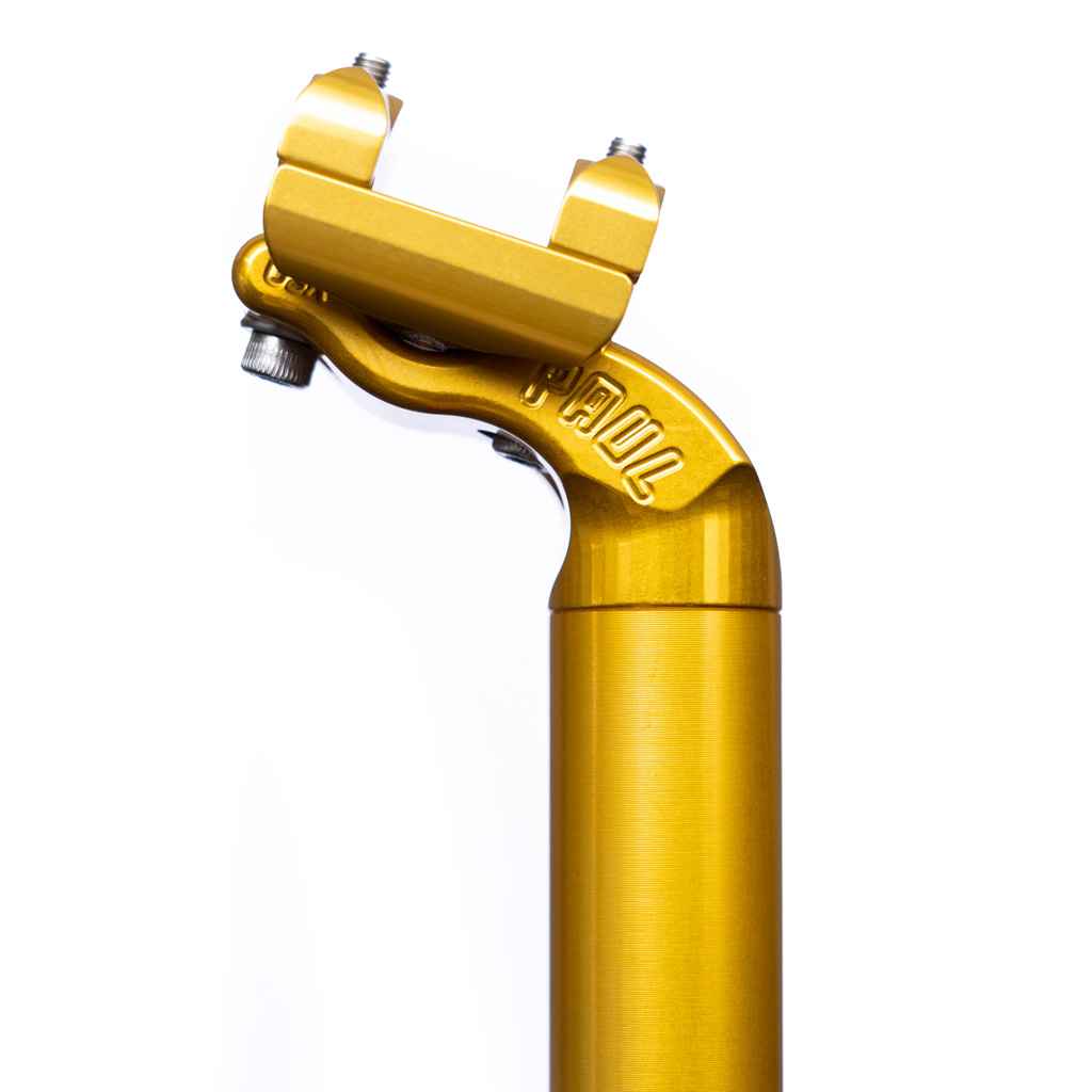 PAUL* tall and handsome seatpost (gold) - BLUE LUG ONLINE STORE