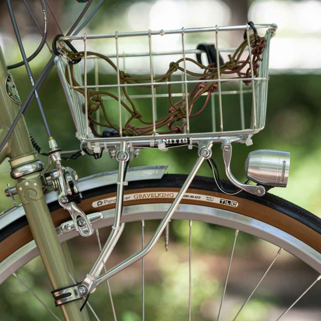 アクセサリー NITTO m-18 front rack / lamp holder-9 Support à lumière Nitto Lamp Holder - C&L Cycles