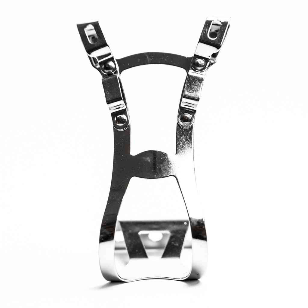 BL SELECT* steel double toe clip (silver) - BLUE LUG ONLINE