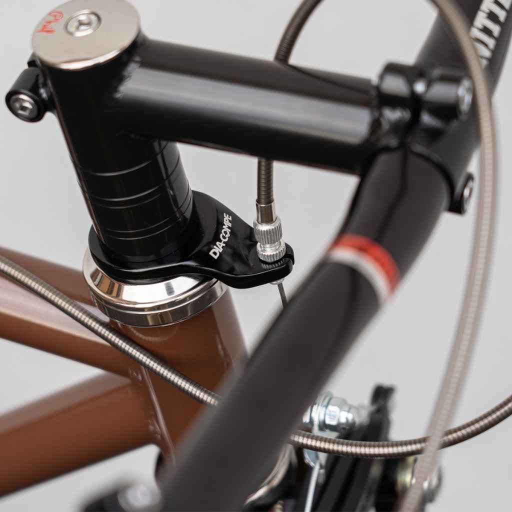 DIA-COMPE* 1 1/8 cable hanger BL special (black) - BLUE LUG ONLINE