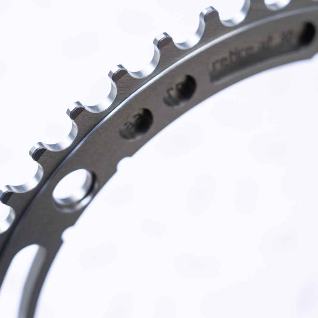 AARN* track chainring 43T (black) - BLUE LUG GLOBAL ONLINE STORE