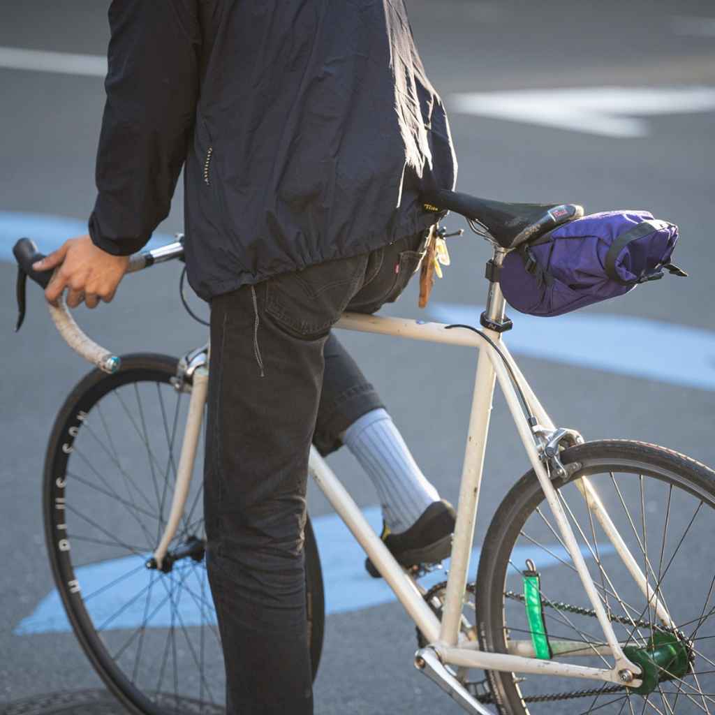 FAIRWEATHER 車体装着バッグ ピンク FAIRWEATHER* multi bike bag
