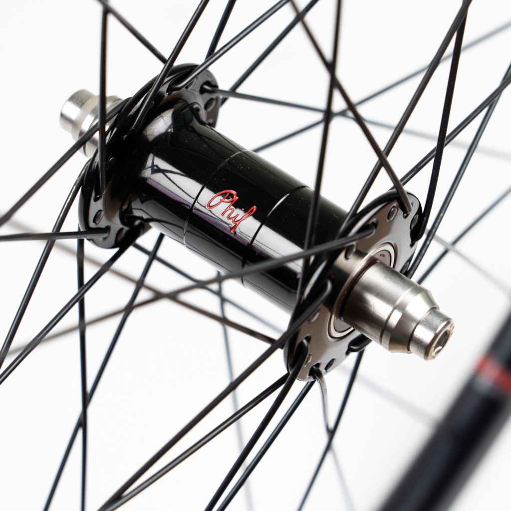 VELOCITY×PHILWOOD* quill track wheel front (all black