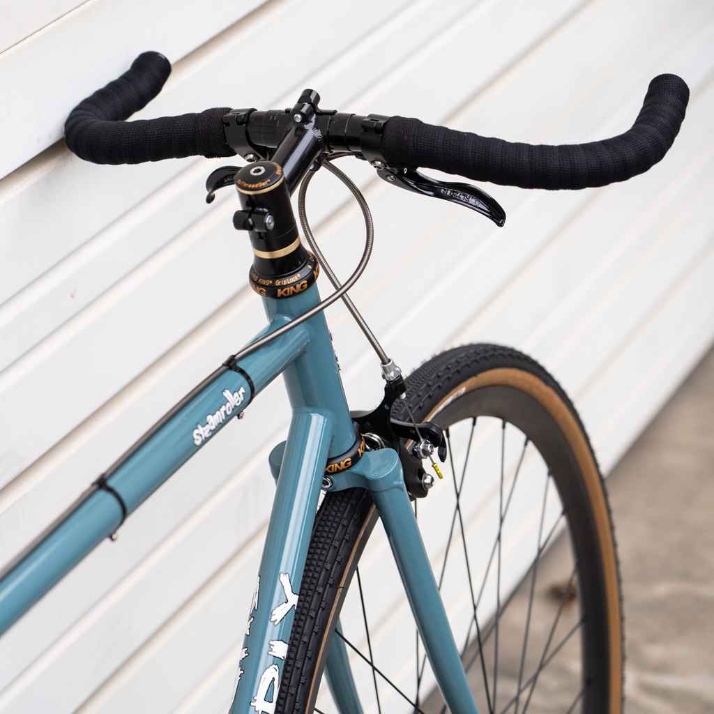 NITTO* rb010 bull-horn bar (black) - BLUE LUG ONLINE STORE