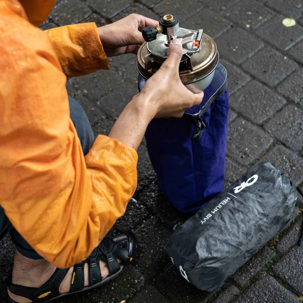 FAIRWEATHER パッカブルパックとドライサックセット　bluelug FAIRWEATHER* packable pack (black) - BLUE LUG ONLINE STORE