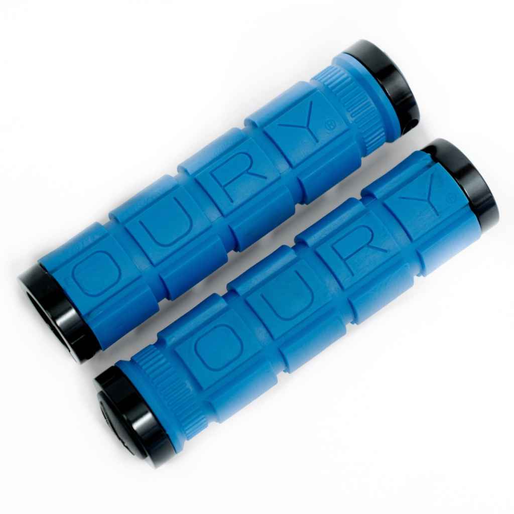 OURY* lock-on grip (blue) - BLUE LUG ONLINE STORE