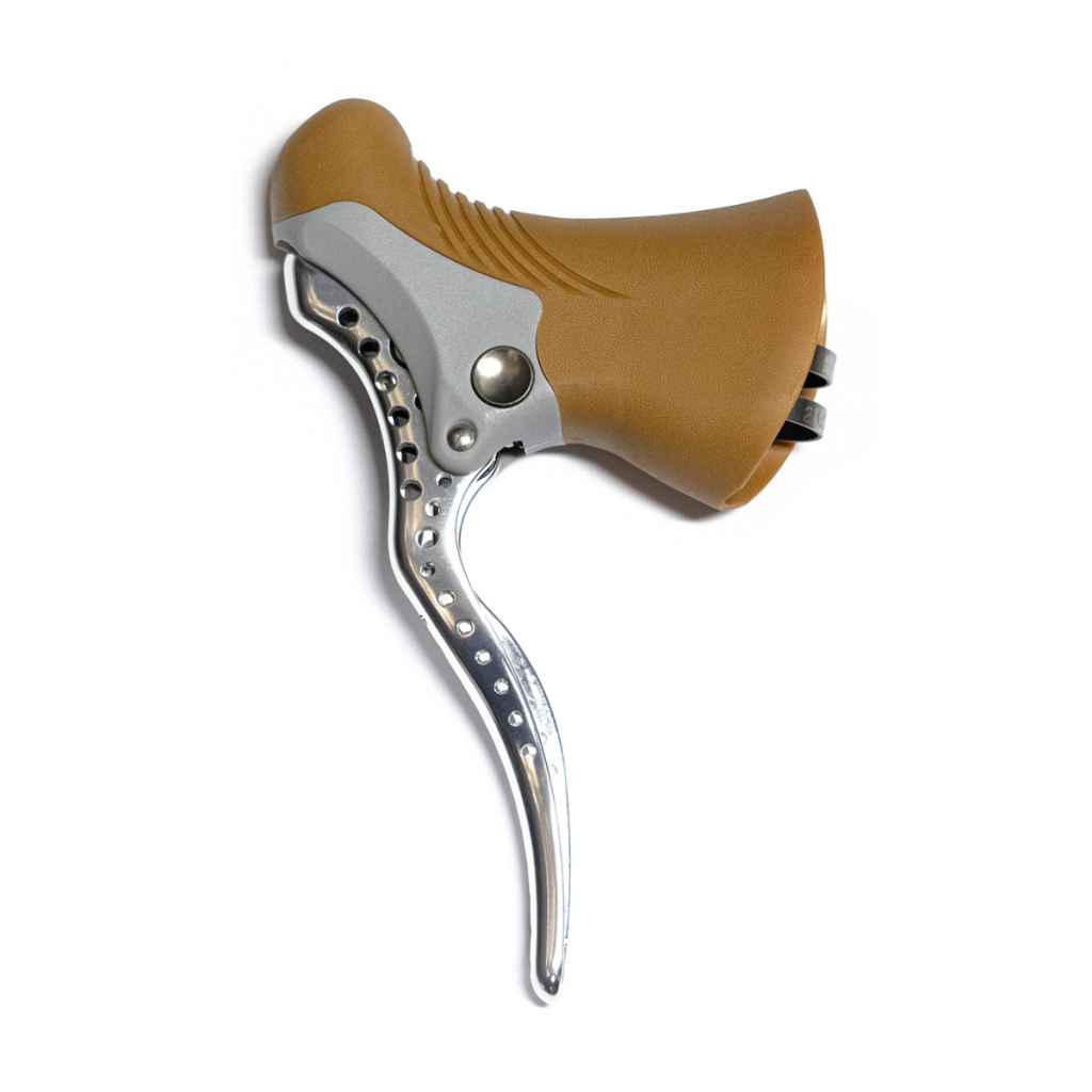 TRP* RRL SR alloy road brake levers (tan/silver) - BLUE LUG