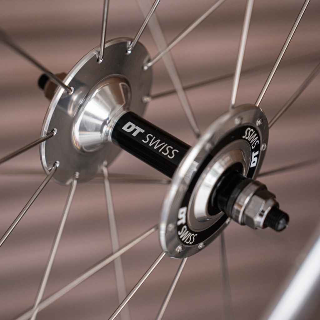 VELOCITY×DT SWISS* quill track wheel (20/24H/polish) - BLUE