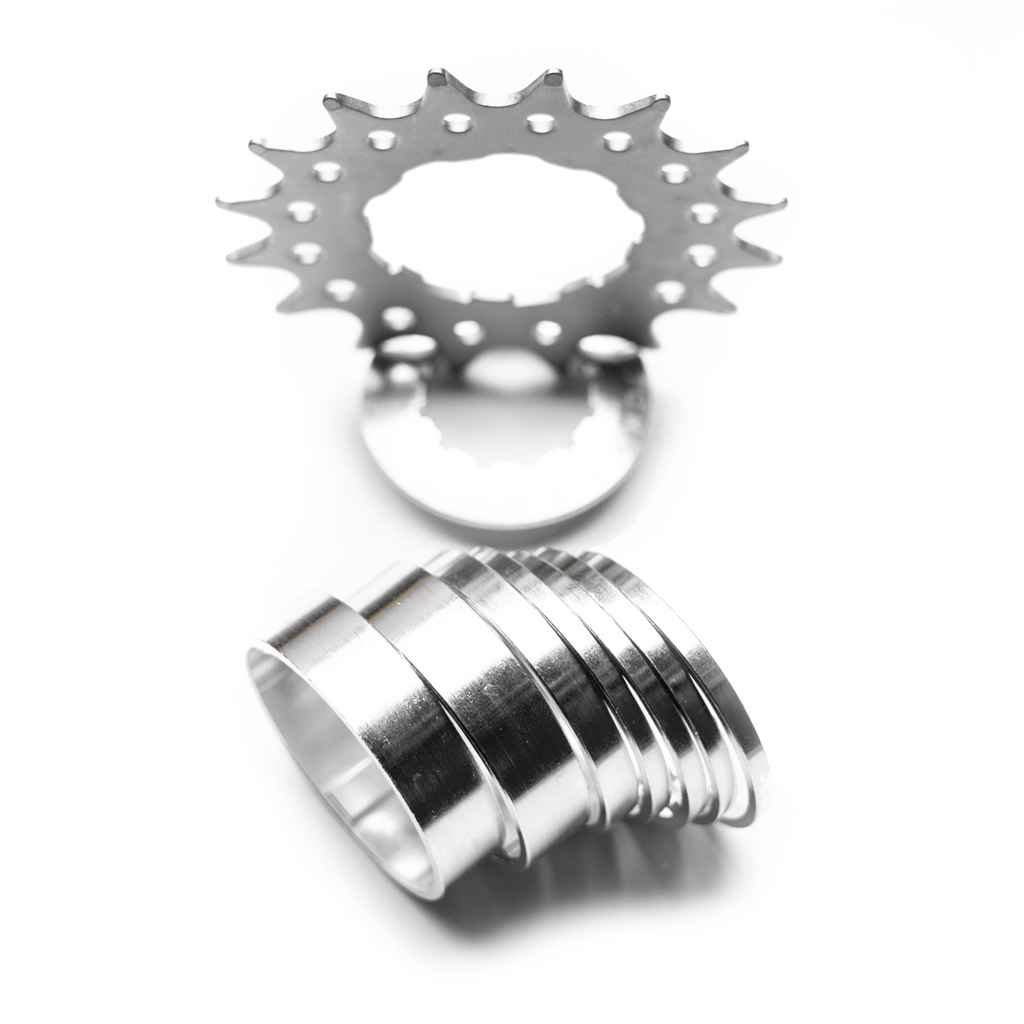 BugLug 一聖セット BL SELECT* single gear set (silver) - BLUE LUG ONLINE STORE