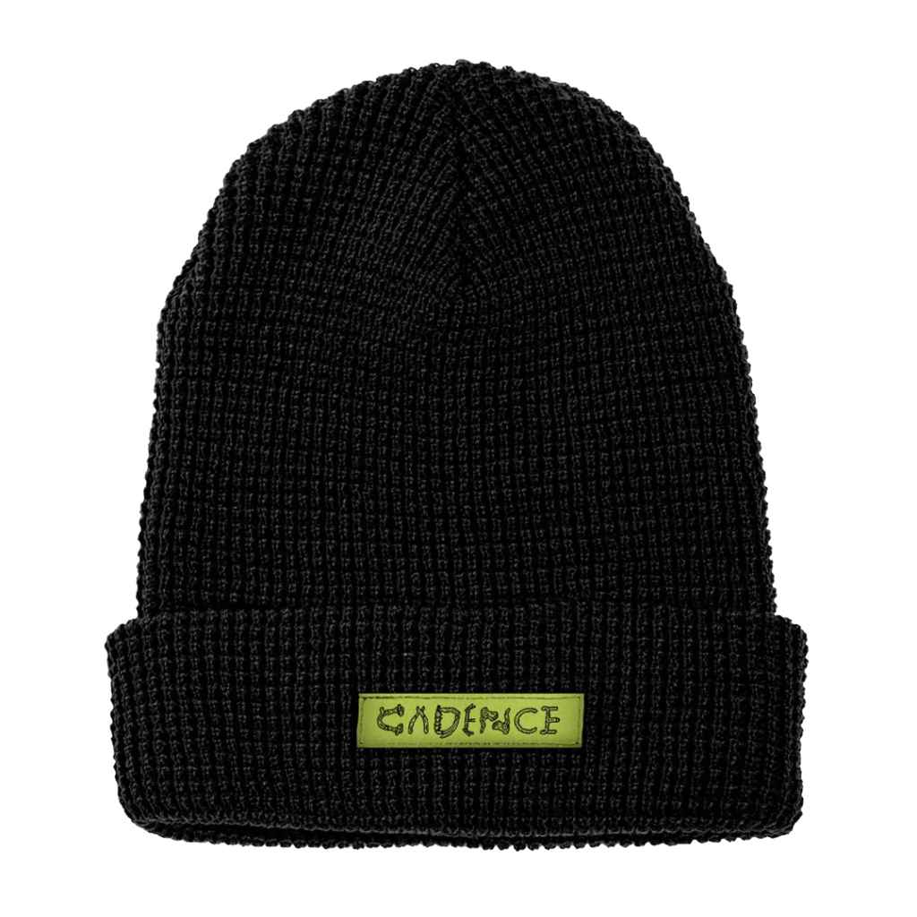 ケーニッヒ CADENCE* parts waffle beanie (black) - BLUE LUG ONLINE STORE