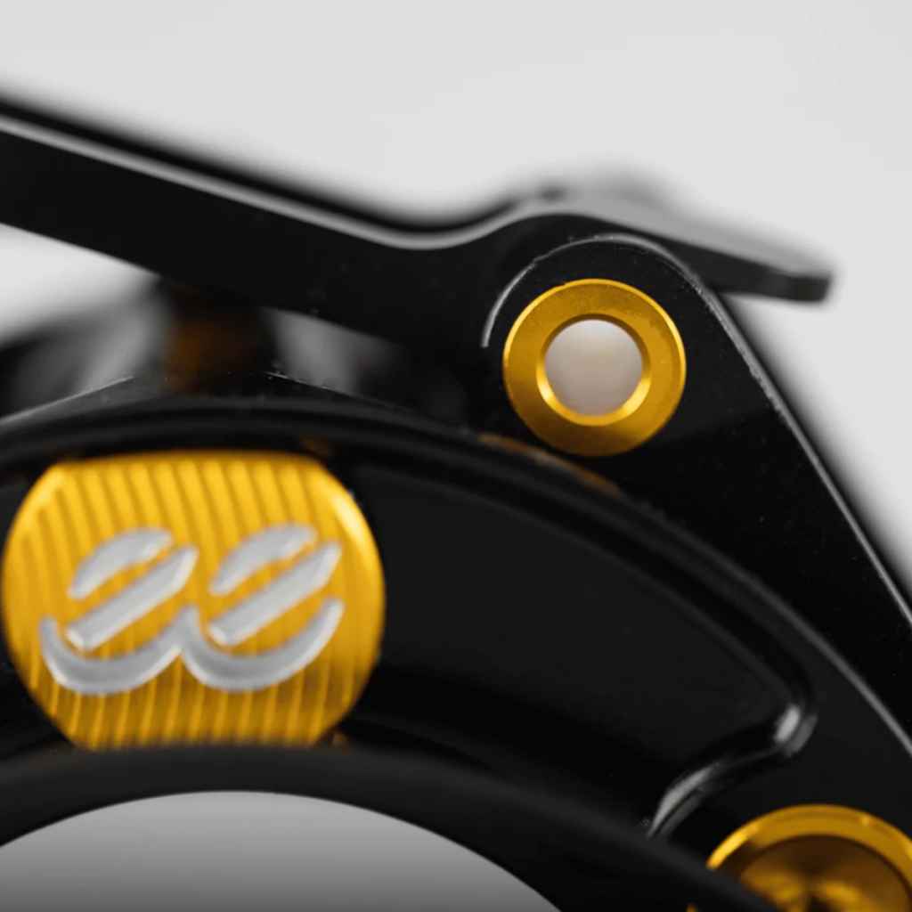 CANE CREEK* eeBrakes G4 JPS regular mount set (black/gold) - BLUE