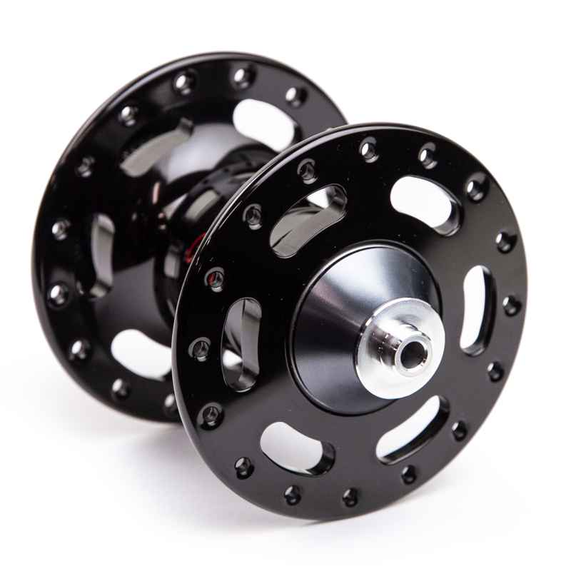 Philwood ディスクブレーキ　ハブ　フロントとリアのセット販売 PHILWOOD* center lock disc hub front (quick/black) - BLUE