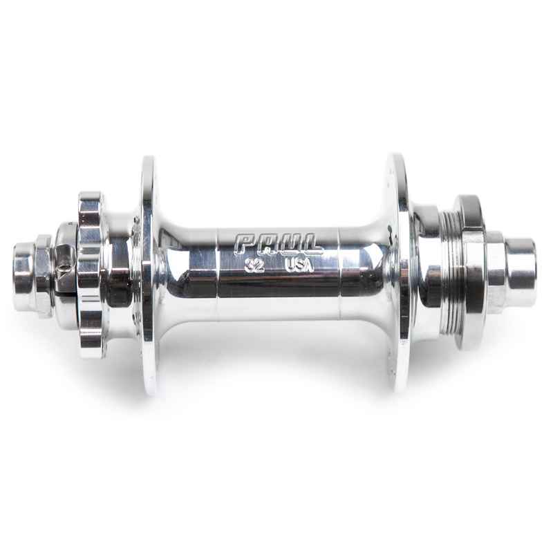 PAUL* disk word hub thru-axle (polish) - BLUE LUG ONLINE STORE