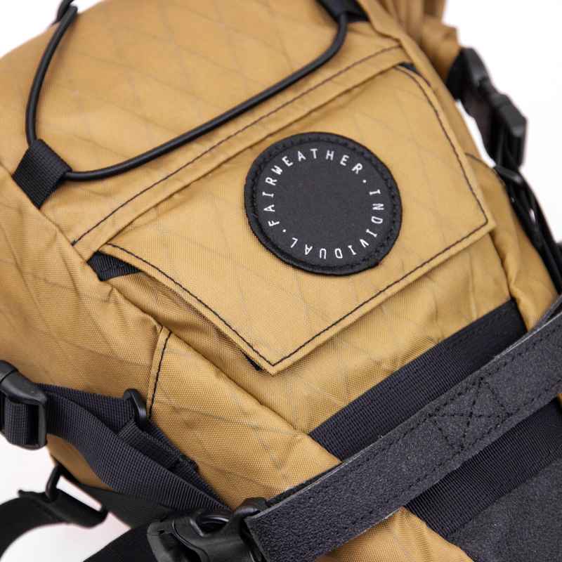 FAIRWEATHER* seat bag (x-pac coyote) - BLUE LUG ONLINE STORE
