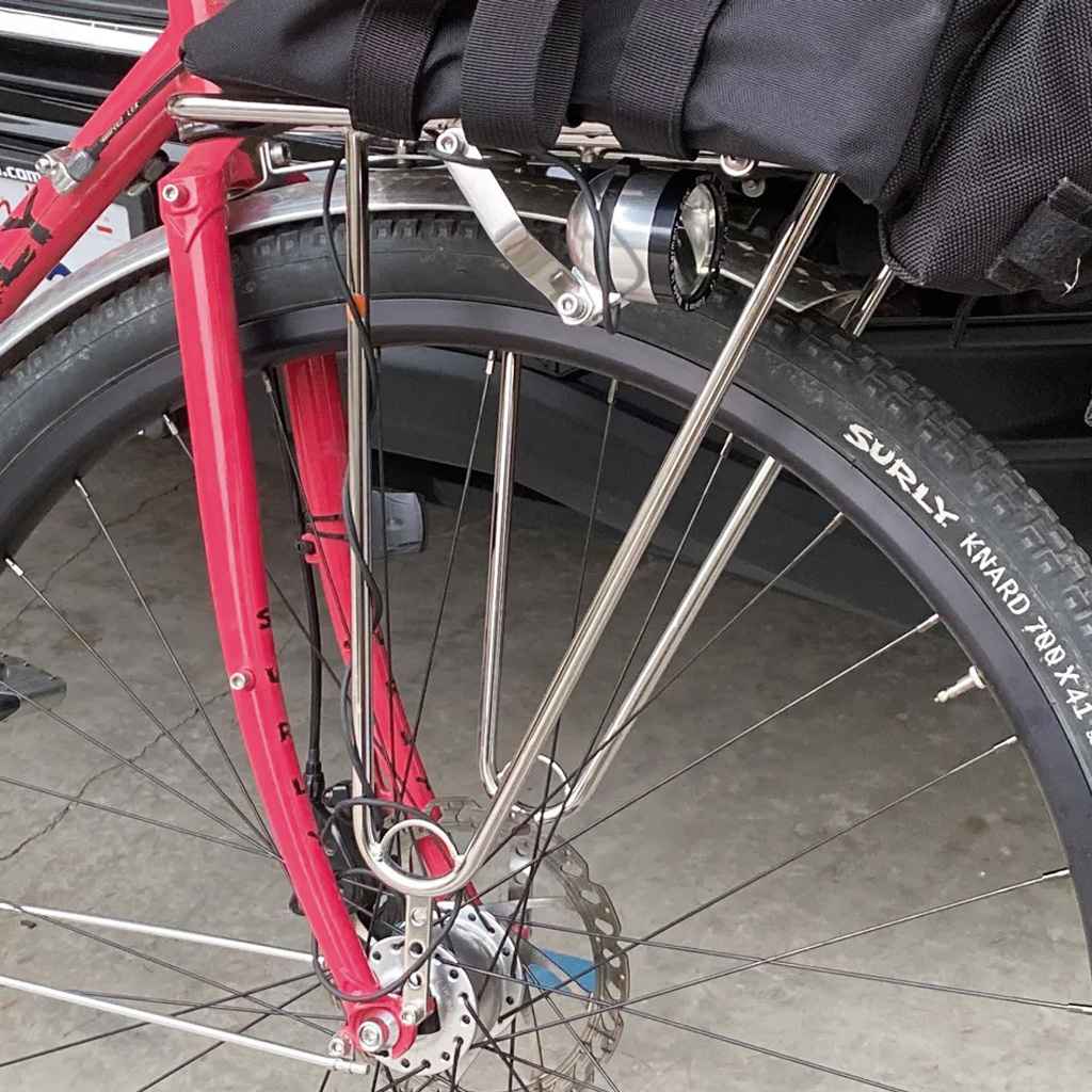 VELO ORANGE* rack to light bracket - BLUE LUG ONLINE STORE