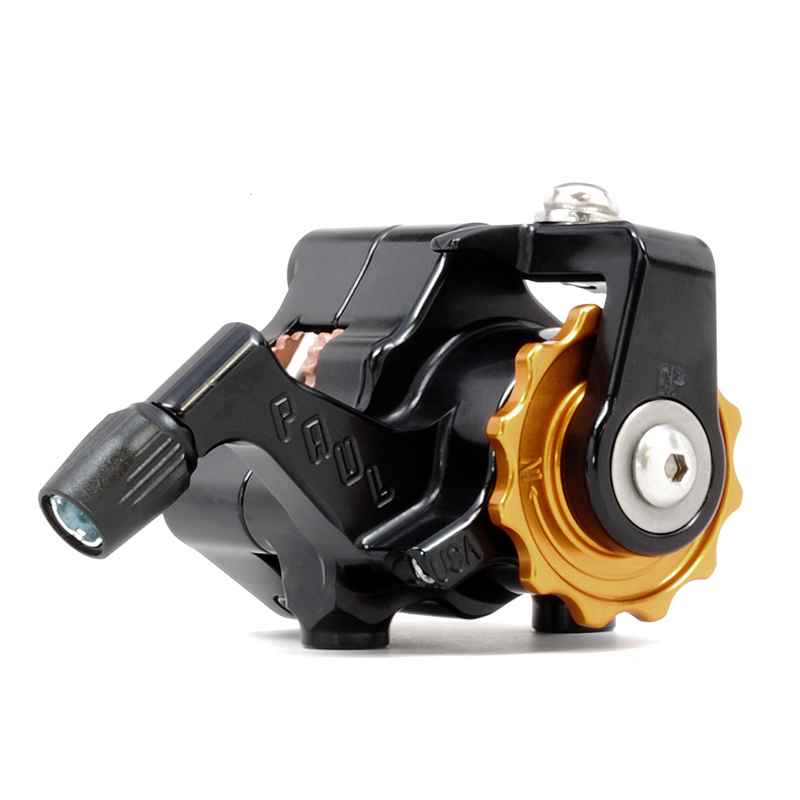 パーツ paul klamper flat mount black black PAUL* klamper flat mount disc calliper (all black) - BLUE