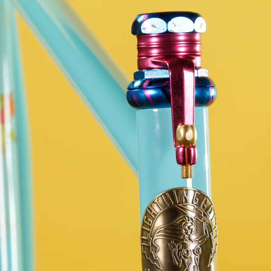 CRUST BIKES* 1inch 24 palms cable hanger (pink) - BLUE LUG ONLINE