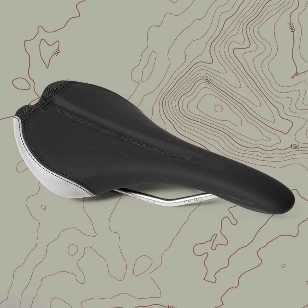 FAIRWEATHER* navigator saddle (black) - BLUE LUG ONLINE STORE